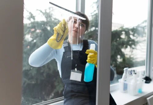 Nettoyage de vitres intérieures et extérieures à Fublaines
